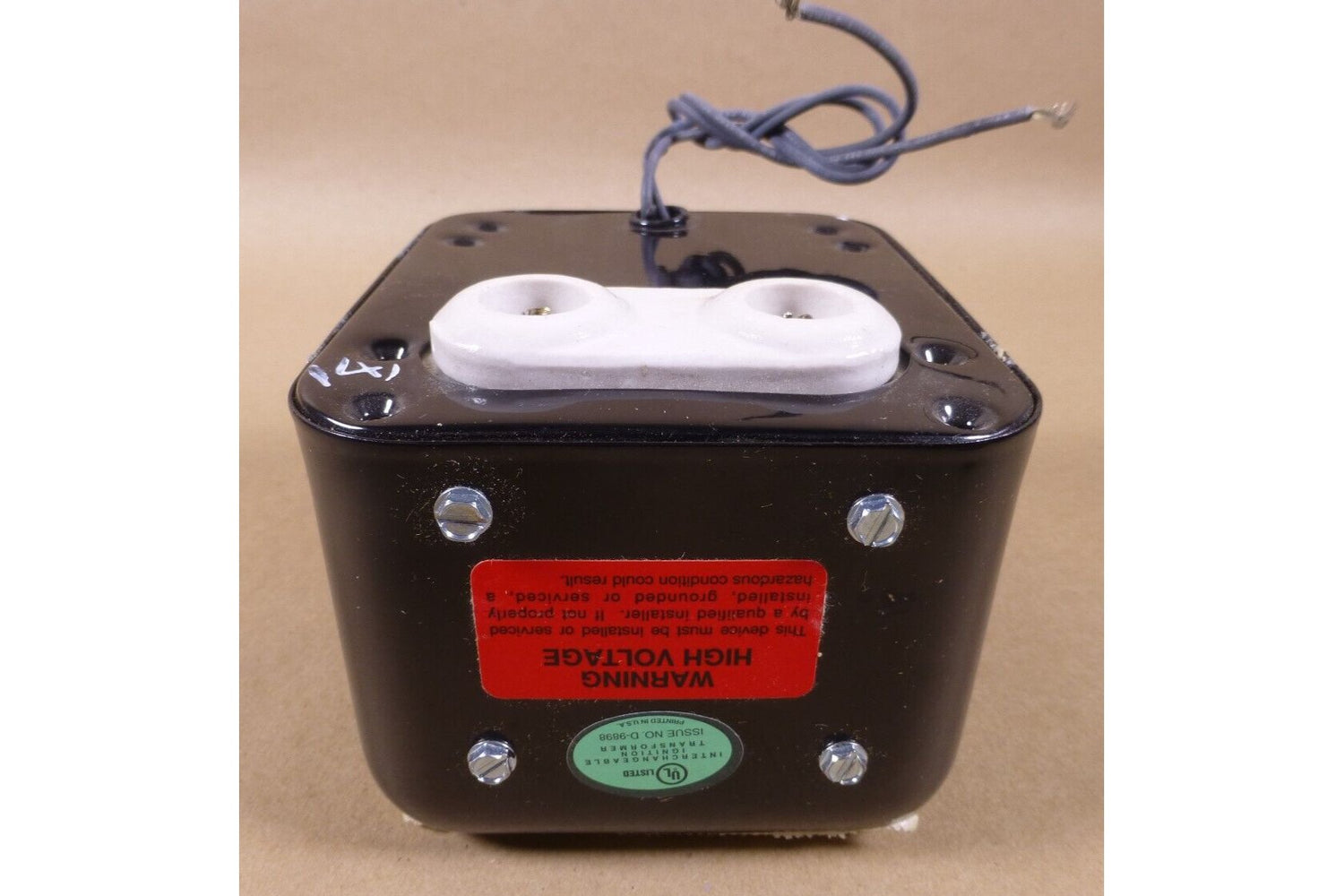 Wayne / ABC Crane Burner Ignition Transformer , 120V / 10,000V Dongan A10-SV35 | Industrial Tractor Parts Supplier and Surplus Tractor Parts &amp; Accessories