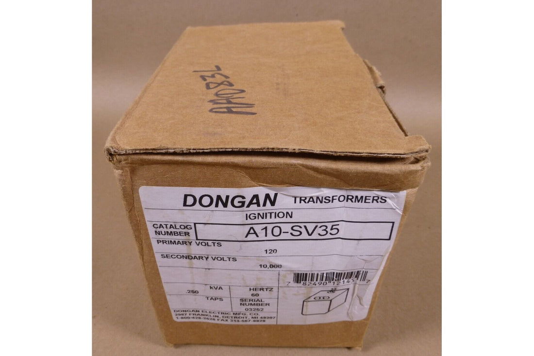 Wayne / ABC Crane Burner Ignition Transformer , 120V / 10,000V Dongan A10-SV35 | Industrial Tractor Parts Supplier and Surplus Tractor Parts &amp; Accessories