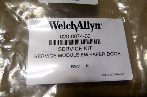 Welch Allyn Paper Door Kit for Propaq CS Monitor 020 - 0074 - 00 - Royal Equipment WELCH ALLYN