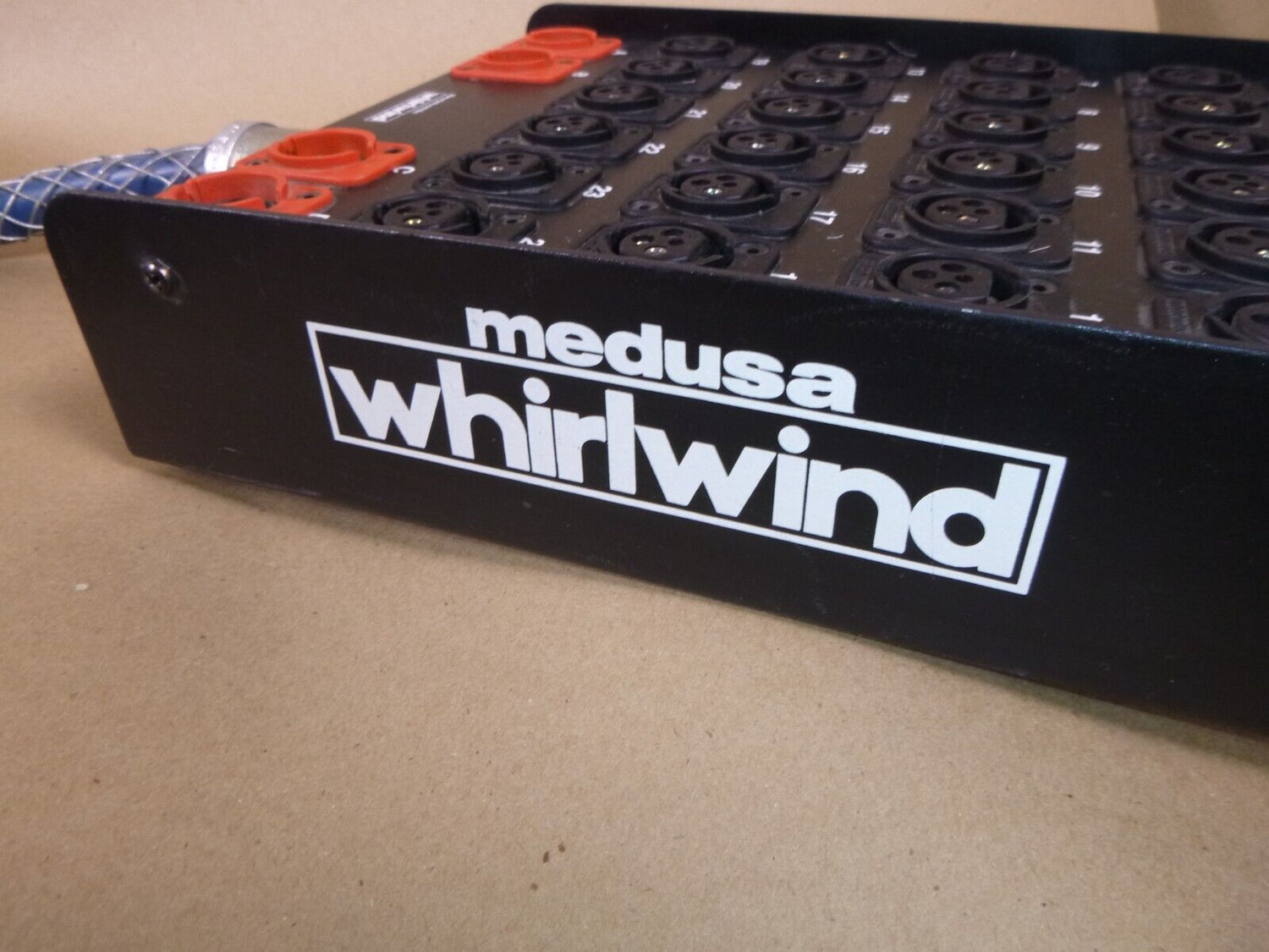 Whirlwind Medusa 24 Channel 24x XLR Send &amp; 4x XLR RTN Stagebox to Fanout Snake | Electrical MRO Replacement Parts &amp; Components and Commercial Electrical Supplies Company