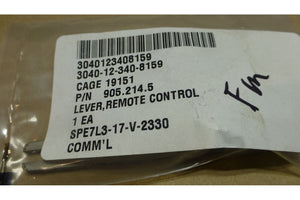 (x2) GREAVES FARYMANN DIESEL 905.214.5 REMOTE CONTROL LEVER , 3040 - 12 - 340 - 8159 - Royal Equipment Royal Equipment