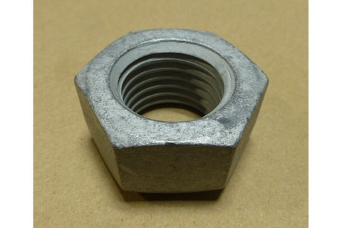 (x4) 1 - 1/4" - 7 x 1.07" HEX CONE TOP LOCK NUTS GRADE C STEEL , 1.07" TALL - Royal Equipment SAF HOLLANDHex Nuts