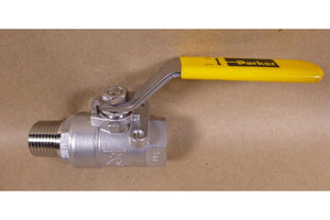 XV501SS - 8 - 35 Parker 1/2" Stainless Steel Ball Valve , Male Female Pipe Ends - Royal Equipment ParkerBall Valves