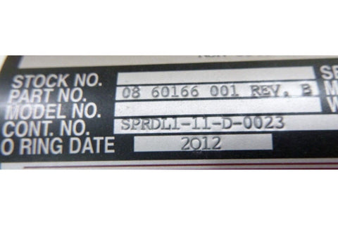 YORK INDUSTRIES 0860166001 REV B PISTON ACCUMULATOR 13211E8902 3040 - 01 - 434 - 8048 - Royal Equipment YORKOther Car & Truck Parts & Accessories