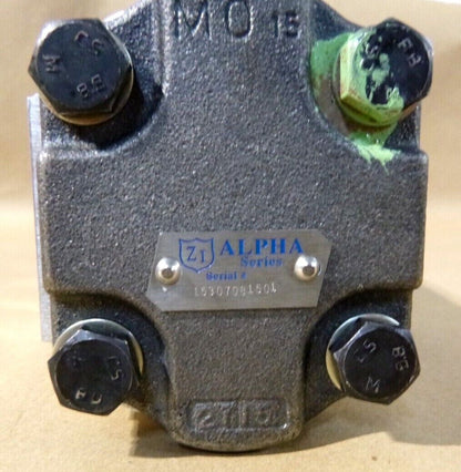 ZI ALPHA SERIES P11B HYDRAULIC DUAL SECTION PUMP, 9 TOOTH SPLINE, P11B193 | Industrial Electric Motors, Pumps &amp; Parts
