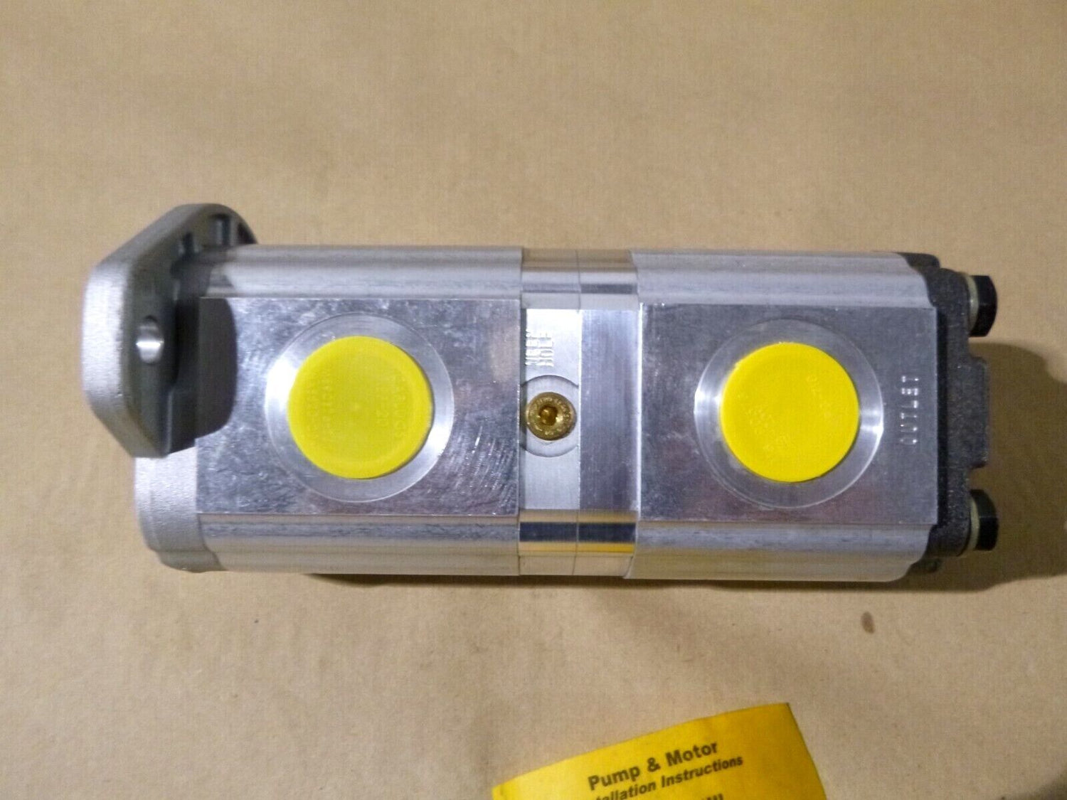 ZI ALPHA SERIES P11B HYDRAULIC DUAL SECTION PUMP, 9 TOOTH SPLINE, P11B193 | Industrial Electric Motors, Pumps &amp; Parts