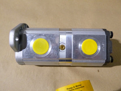 ZI ALPHA SERIES P11B HYDRAULIC DUAL SECTION PUMP, 9 TOOTH SPLINE, P11B193 | Industrial Electric Motors, Pumps &amp; Parts
