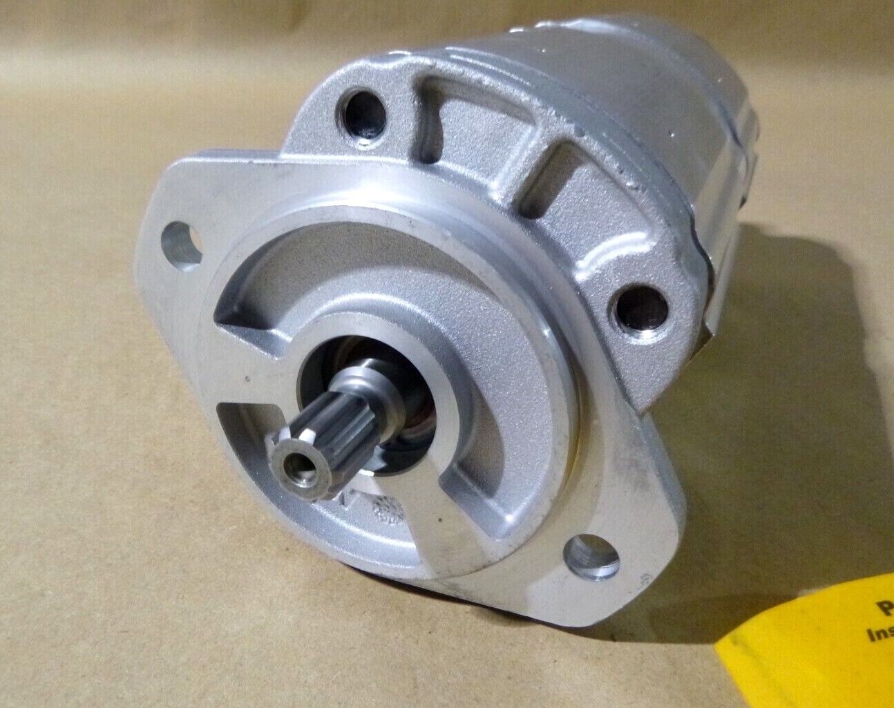 ZI ALPHA SERIES P11B HYDRAULIC DUAL SECTION PUMP, 9 TOOTH SPLINE, P11B193 | Industrial Electric Motors, Pumps &amp; Parts