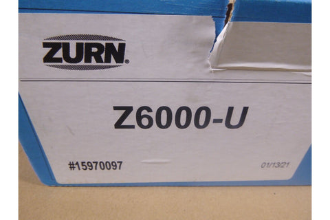 Zurn AquaFlush Z6000 - U Exposed Flushometer, 3.5 GPF, 1 - 1/4" Vacuum Breaker Tube - Royal Equipment Royal Equipment