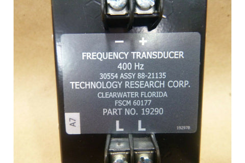 USGI Tactical Quiet Family 400 Hz. Generators Frequency Transducer 19290