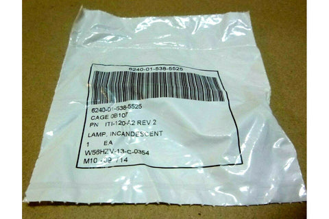 USGI New Military M3X, M6X, LAM, AN/PEQ-14, AN/PEQ-16 Halogen Replacement Lamp